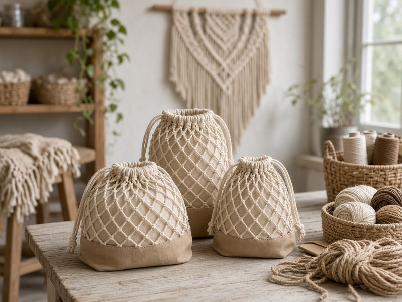Rope bags at Steady Summit Studio