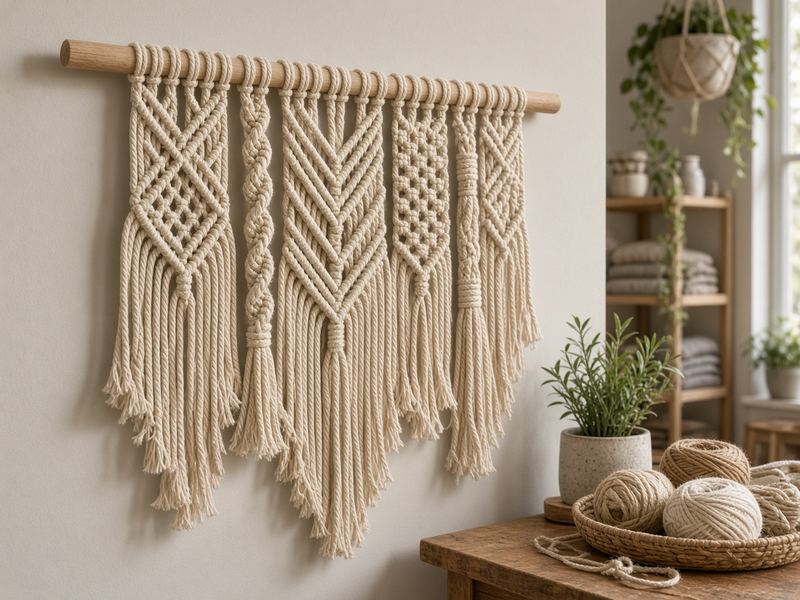 Wall hanging intro at Steady Summit Studio